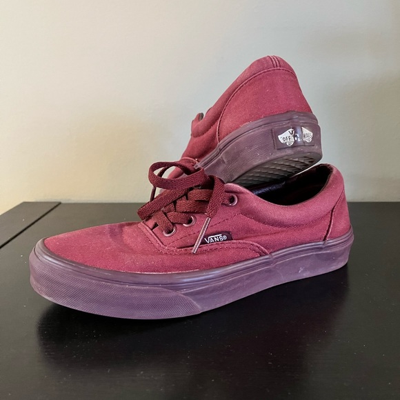 Vans Era Burgundy Monochrome - Picture 2 of 5